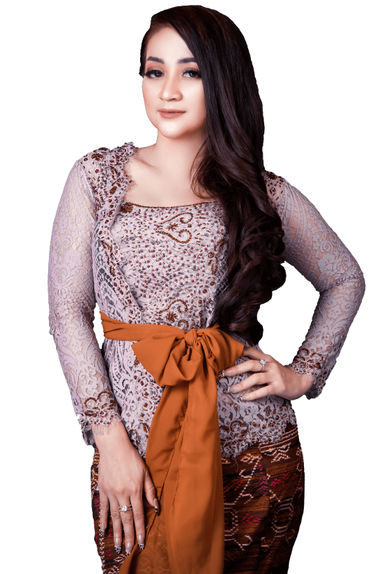 Woman using Kebaya